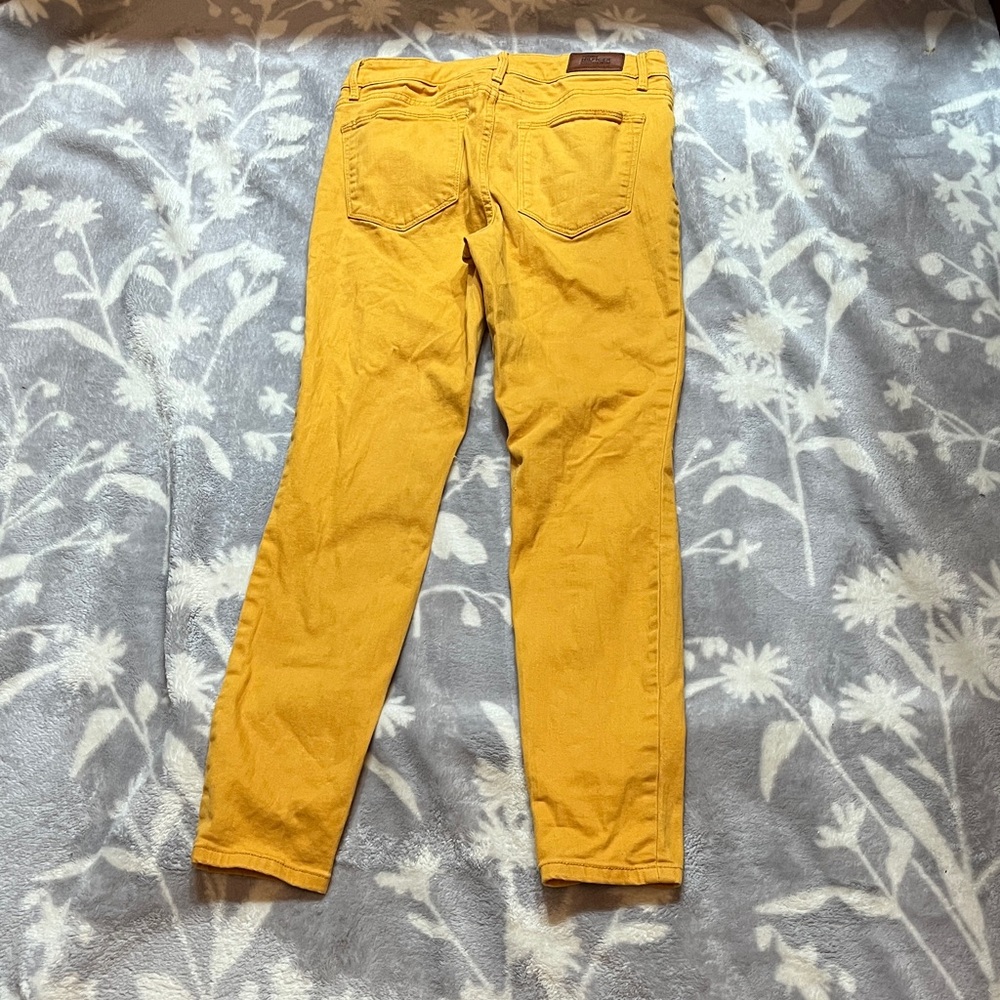 Tommy Hilfiger Denim Tribeca Skinny Crop Gold Jeans Size 4